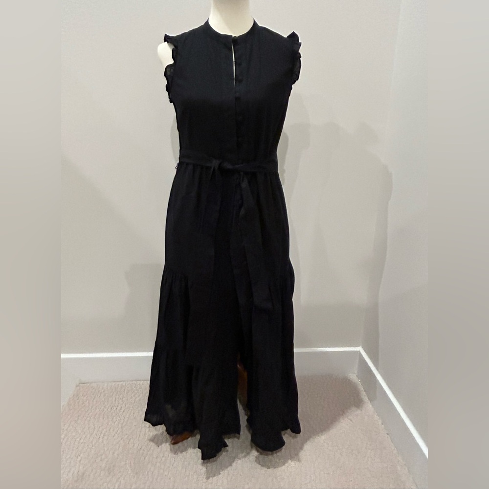 Boden Black Midi Dress